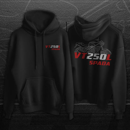 Honda VT250 | F | F2 | L | S & Z Inspired Hoodie - Motorcycle Sweatshirt for Riders