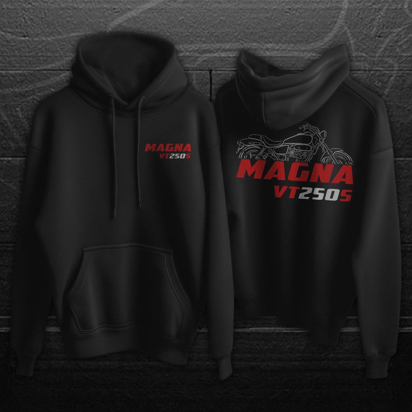 Honda VT250 | F | F2 | L | S & Z Inspired Hoodie - Motorcycle Sweatshirt for Riders