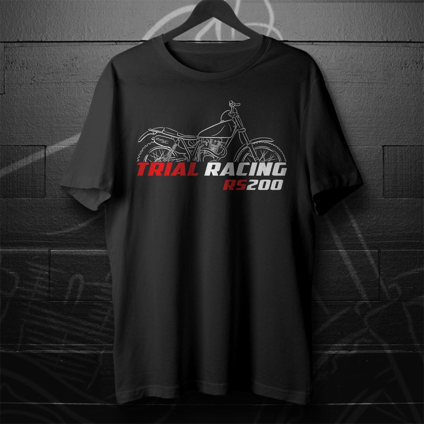 Honda RS 200 1979 Inspired T-Shirt - Motorcycle Tee Shirt for Riders