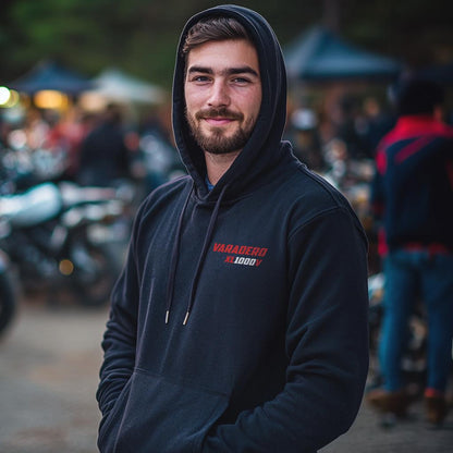 Honda XL1000V Varadero Inspired Hoodie - Motorcycle Sweatshirt for Riders