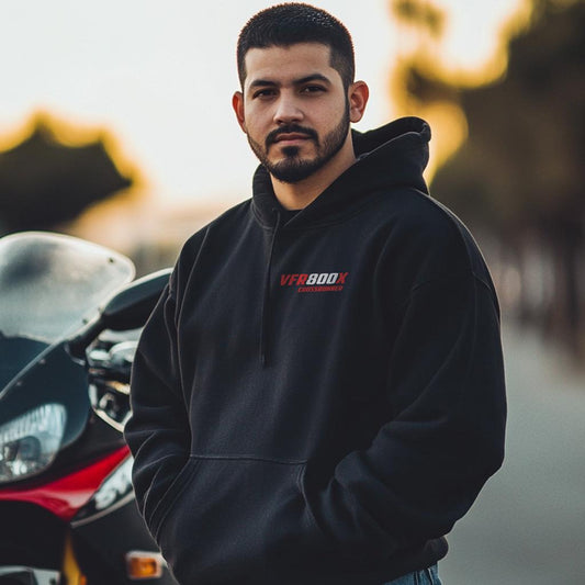 Honda VFR800X Crossrunner Inspired Hoodie - Motorcycle Sweatshirt for Riders