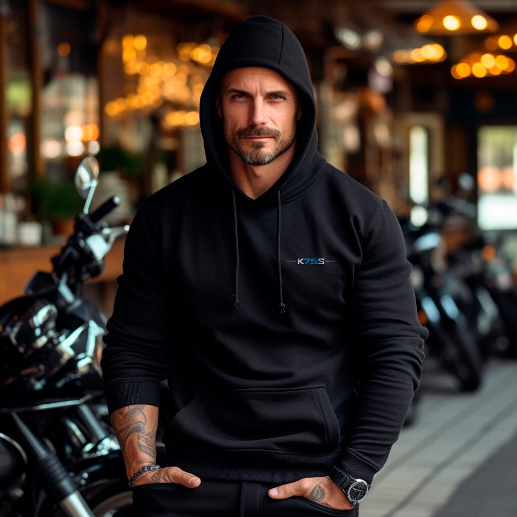 BMW K75S Hoodie - Motorcycle Sweatshirt for Motorrad Riders