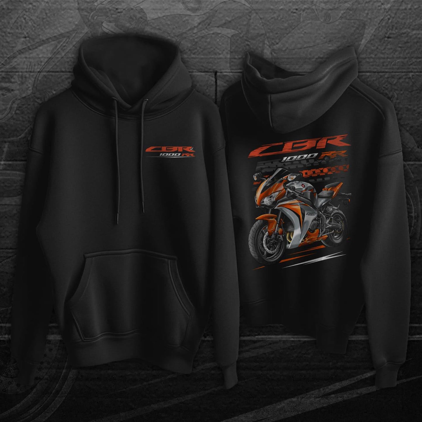 Honda CBR1000RR 2010-11 Inspired Hoodie - Motorcycle Sweatshirt
