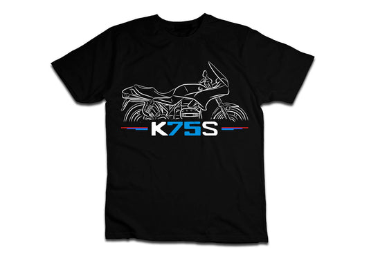 BMW K75S T-Shirt - Motorcycle Tee Shirt for Motorrad Riders