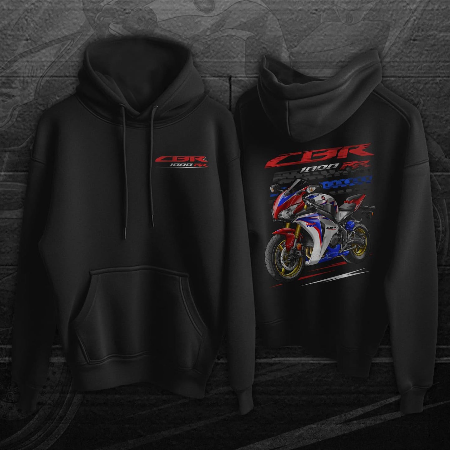 Honda CBR1000RR 2010-11 Inspired Hoodie - Motorcycle Sweatshirt