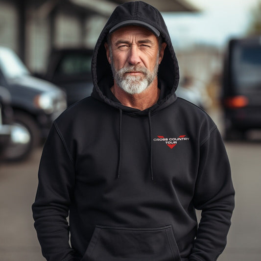 Victory Cross Country Tour Hoodie - Motorcycle Sweatshirt for Bikers