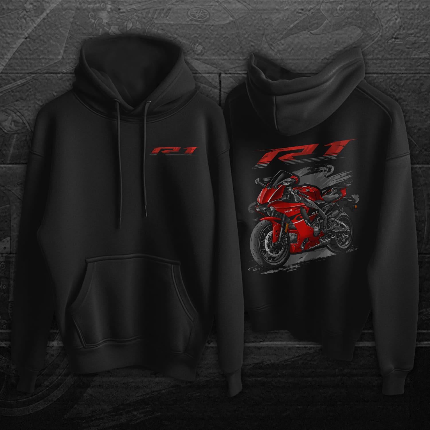 Yamaha YZF-R1 2018-19 Inspired Hoodie - Motorcycle Sweatshirt