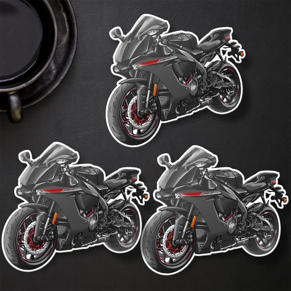 Yamaha YZF-R1 2015-17 Inspired Stickers - Set of 3 Motorcycle Decals
