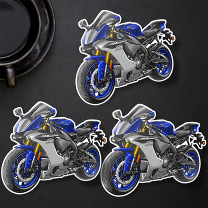 Yamaha YZF-R1 2015-17 Inspired Stickers - Set of 3 Motorcycle Decals