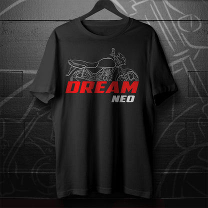Honda Dream Neo Inspired T-Shirt - Motorcycle Tee Shirt for Riders