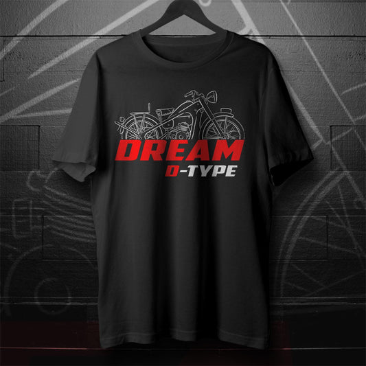 Honda Dream Type D Inspired T-Shirt - Motorcycle Tee Shirt for Riders