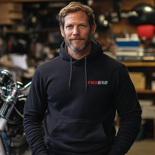 Honda FMX650 Inspired Hoodie - Motorcycle Sweatshirt for Riders