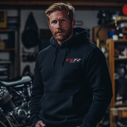 Honda CS72 & CS77 Dream Sport Inspired Hoodie - Motorcycle Sweatshirt for Riders