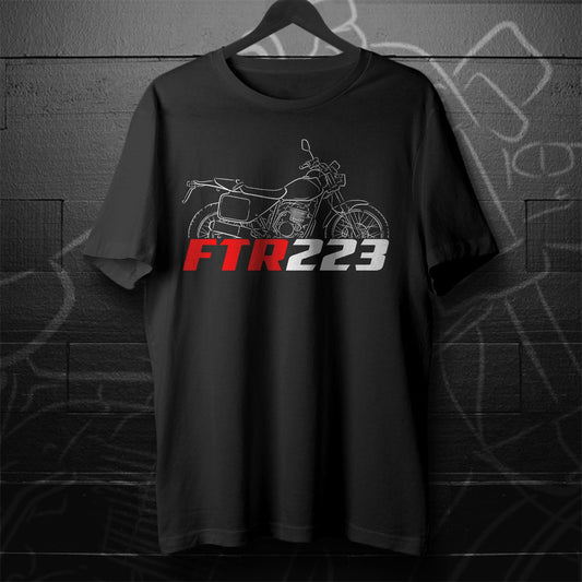 Honda FTR 223 Inspired T-Shirt - Motorcycle Tee Shirt for Riders