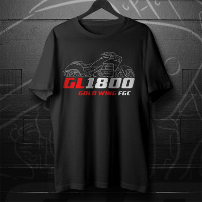 Honda GL 1800 Gold Wing Inspired T-Shirt - Motorcycle Tee Shirt for Riders