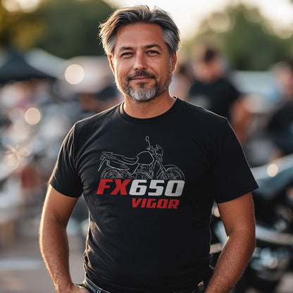 Honda FX 650 Vigor Inspired T-Shirt - Motorcycle Tee Shirt for Riders