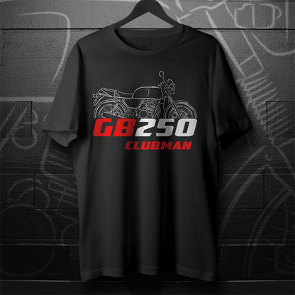 Honda GB 250 Clubman Inspired T-Shirt - Motorcycle Tee Shirt for Riders