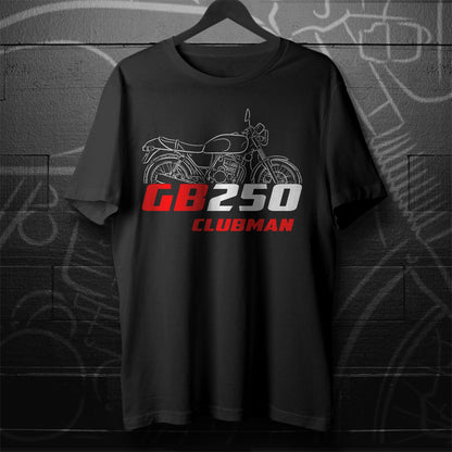 Honda GB 250 Clubman Inspired T-Shirt - Motorcycle Tee Shirt for Riders