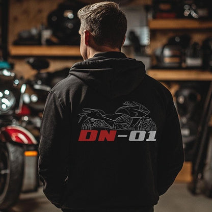 Honda DN-01 Inspired Hoodie - Motorcycle Sweatshirt for Riders