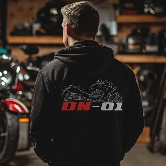 Honda DN-01 Inspired Hoodie - Motorcycle Sweatshirt for Riders