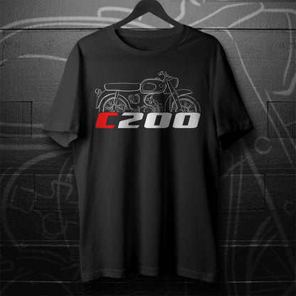 Honda C200 Inspired T-Shirt - Motorcycle Tee Shirt for Riders