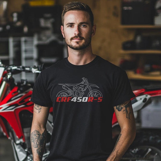 Honda CRF450R-S Inspired T-Shirt - Motorcycle Tee Shirt