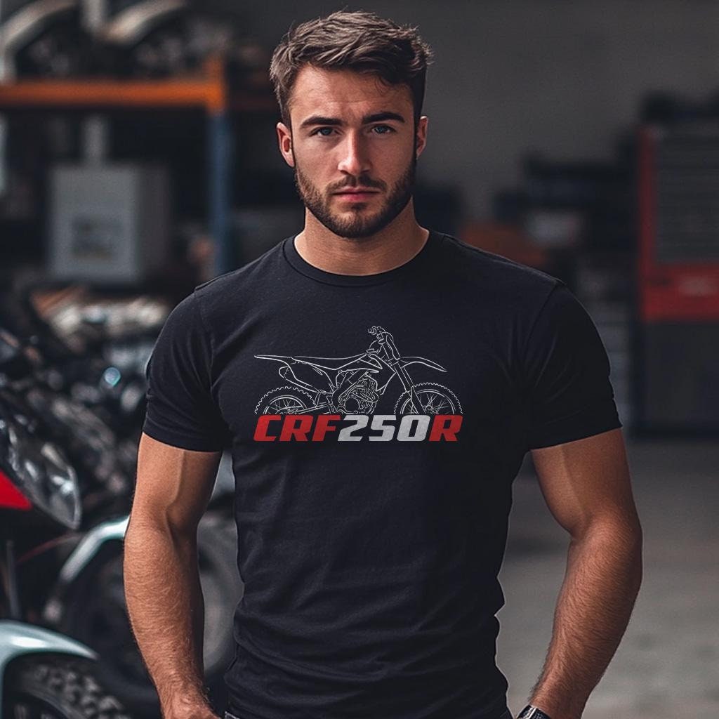 Honda CRF250R Inspired T-Shirt - Motorcycle Tee Shirt