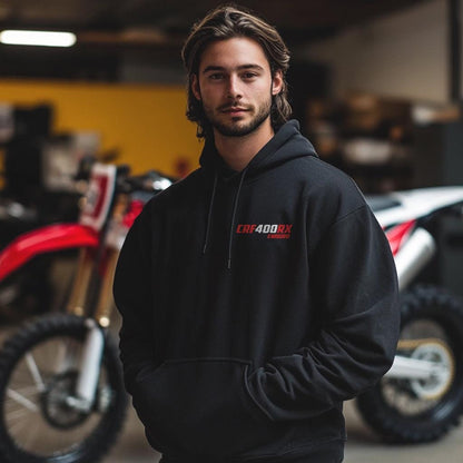 Honda CRF400RX Enduro Inspired Hoodie - Motorcycle Sweatshirt