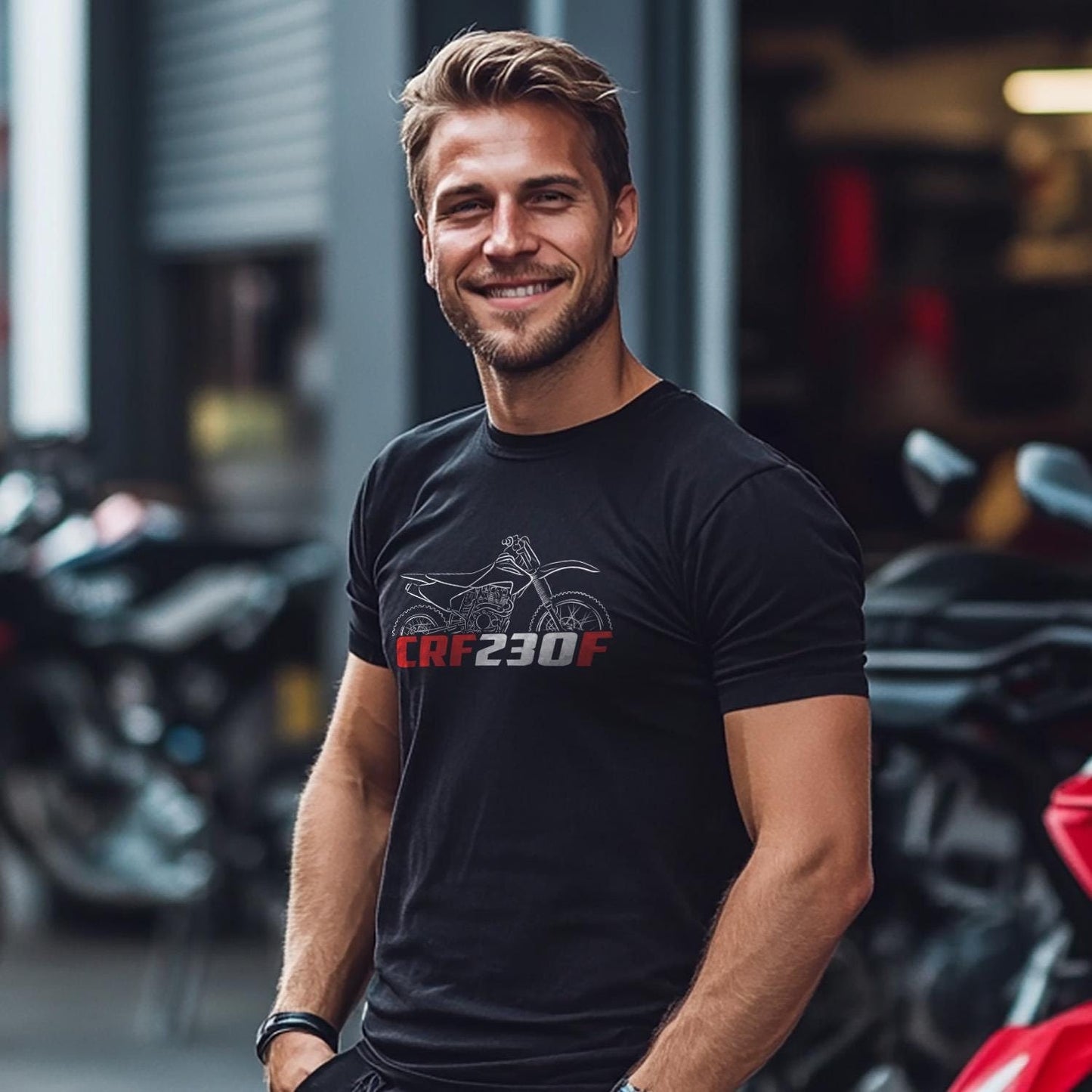 Honda CRF230 | F | L & M Inspired T-Shirt - Motorcycle Tee Shirt