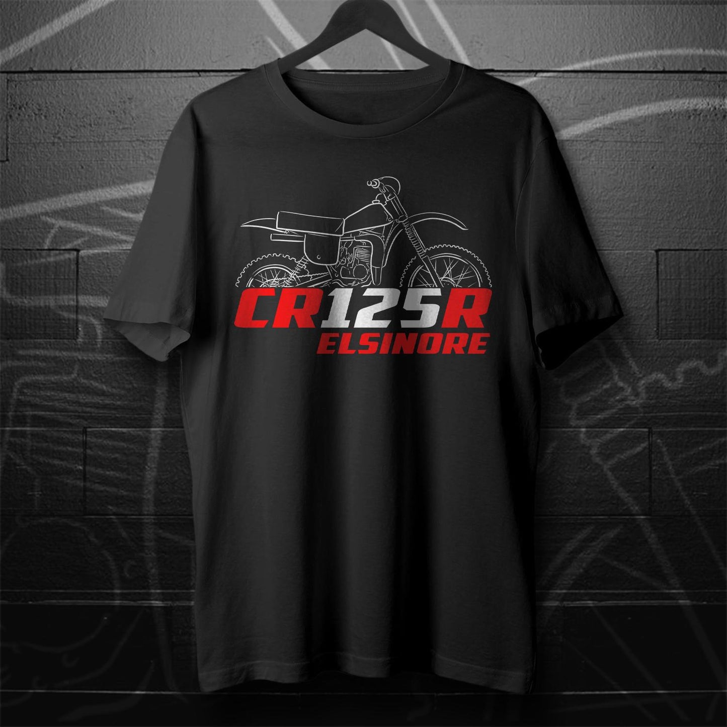 Honda CR125 | M & R 1973-82 Inspired T-Shirt - Motorcycle Tee Shirt