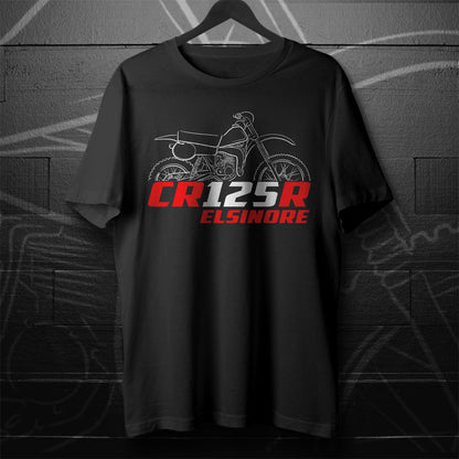 Honda CR125 | M & R 1973-82 Inspired T-Shirt - Motorcycle Tee Shirt