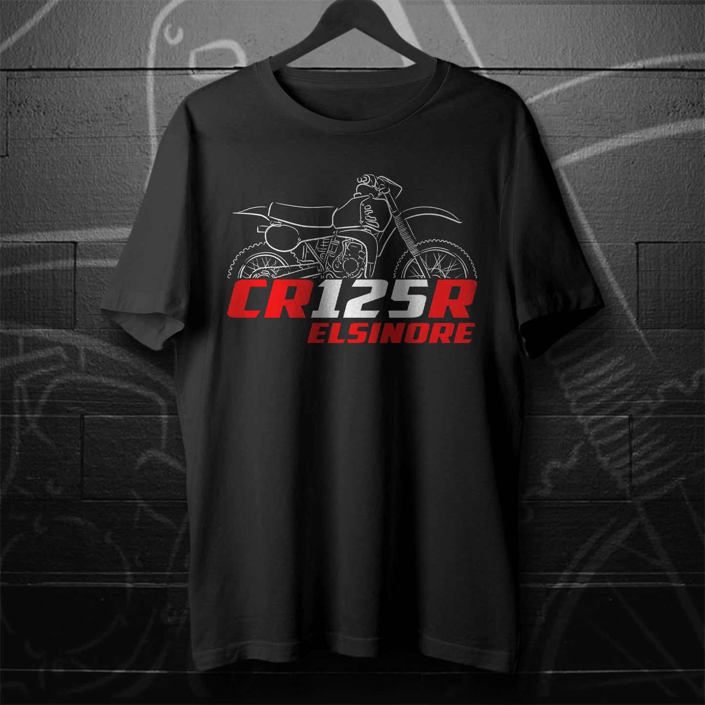 Honda CR125 | M & R 1973-82 Inspired T-Shirt - Motorcycle Tee Shirt