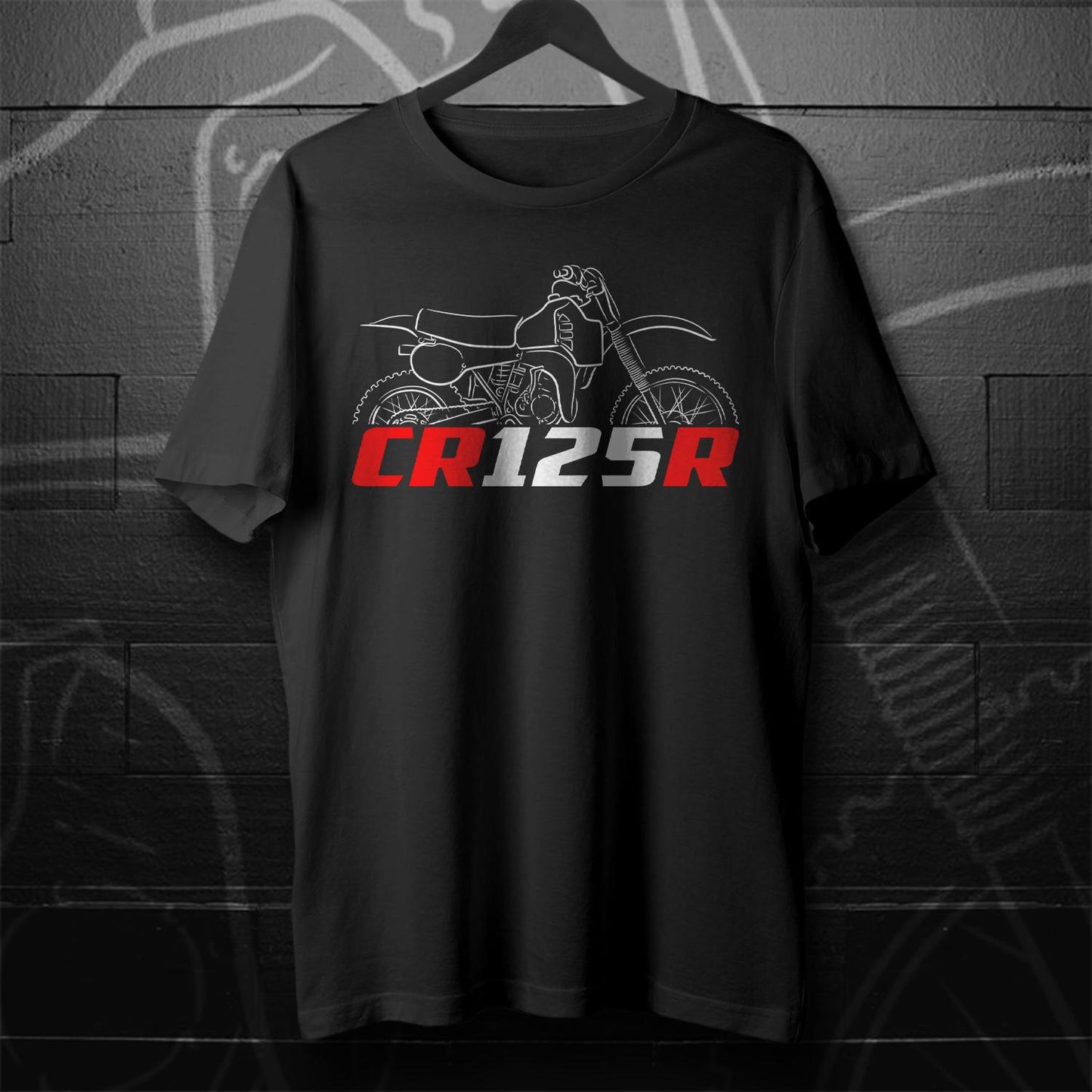 Honda CR125 | M & R 1973-82 Inspired T-Shirt - Motorcycle Tee Shirt