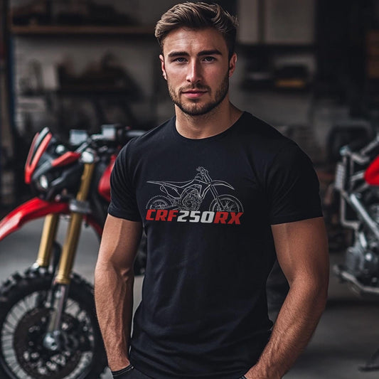 Honda CRF250RX Inspired T-Shirt - Motorcycle Tee Shirt