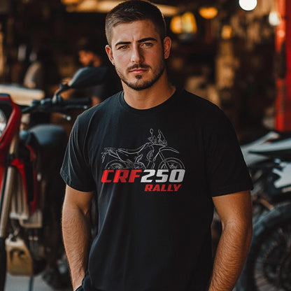 Honda CRF250 Rally Inspired T-Shirt - Motorcycle Tee Shirt