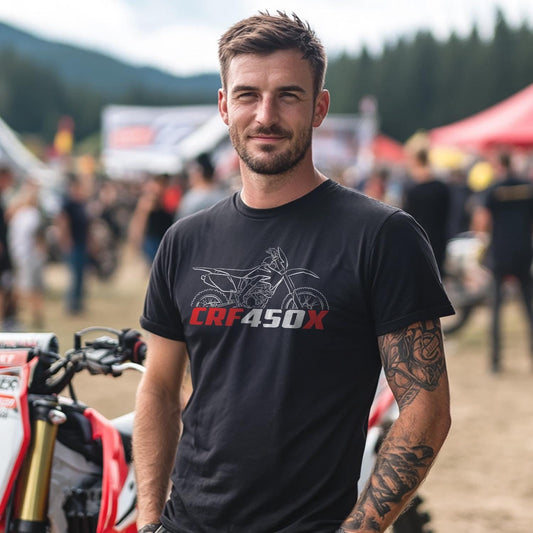 Honda CRF450X Inspired T-Shirt - Motorcycle Tee Shirt