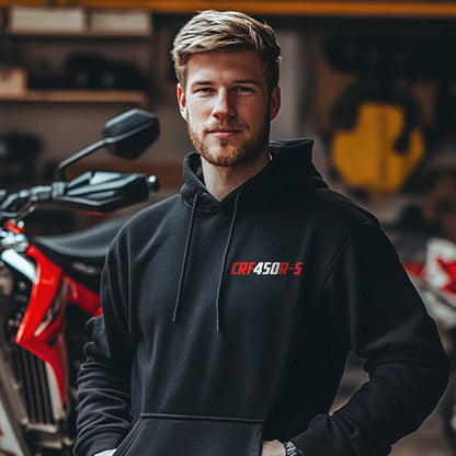Honda CRF450R-S Inspired Hoodie - Motorcycle Sweatshirt