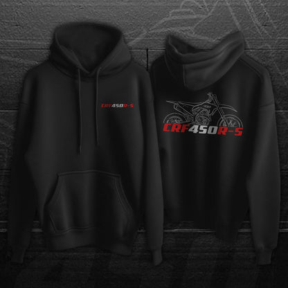 Honda CRF450R-S Inspired Hoodie - Motorcycle Sweatshirt