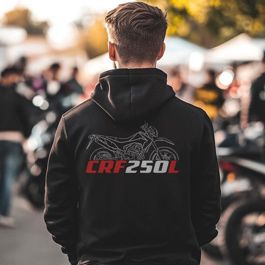 Honda CRF250L Inspired Hoodie - Motorcycle Sweatshirt