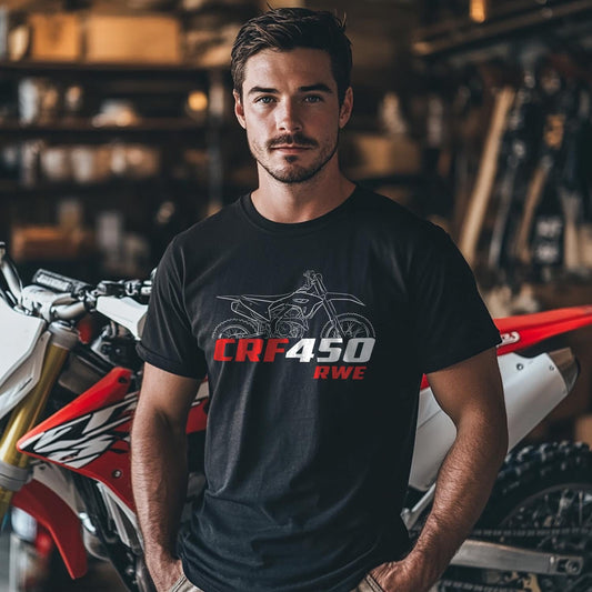 Honda CRF450RWE Inspired T-Shirt - Motorcycle Tee Shirt