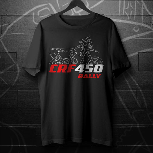 Honda CRF450 Rally Inspired T-Shirt - Motorcycle Tee Shirt
