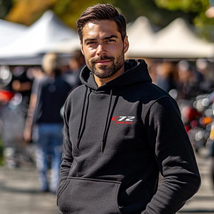 Honda C72 Dream Inspired Hoodie - Motorcycle Sweatshirt for Riders