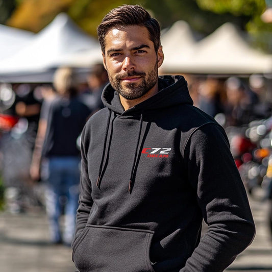 Honda C72 Dream Inspired Hoodie - Motorcycle Sweatshirt for Riders