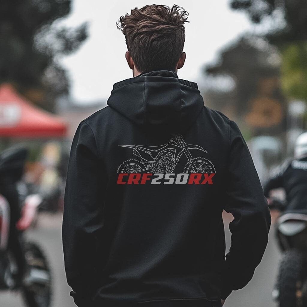 Honda CRF250RX Inspired Hoodie - Motorcycle Sweatshirt