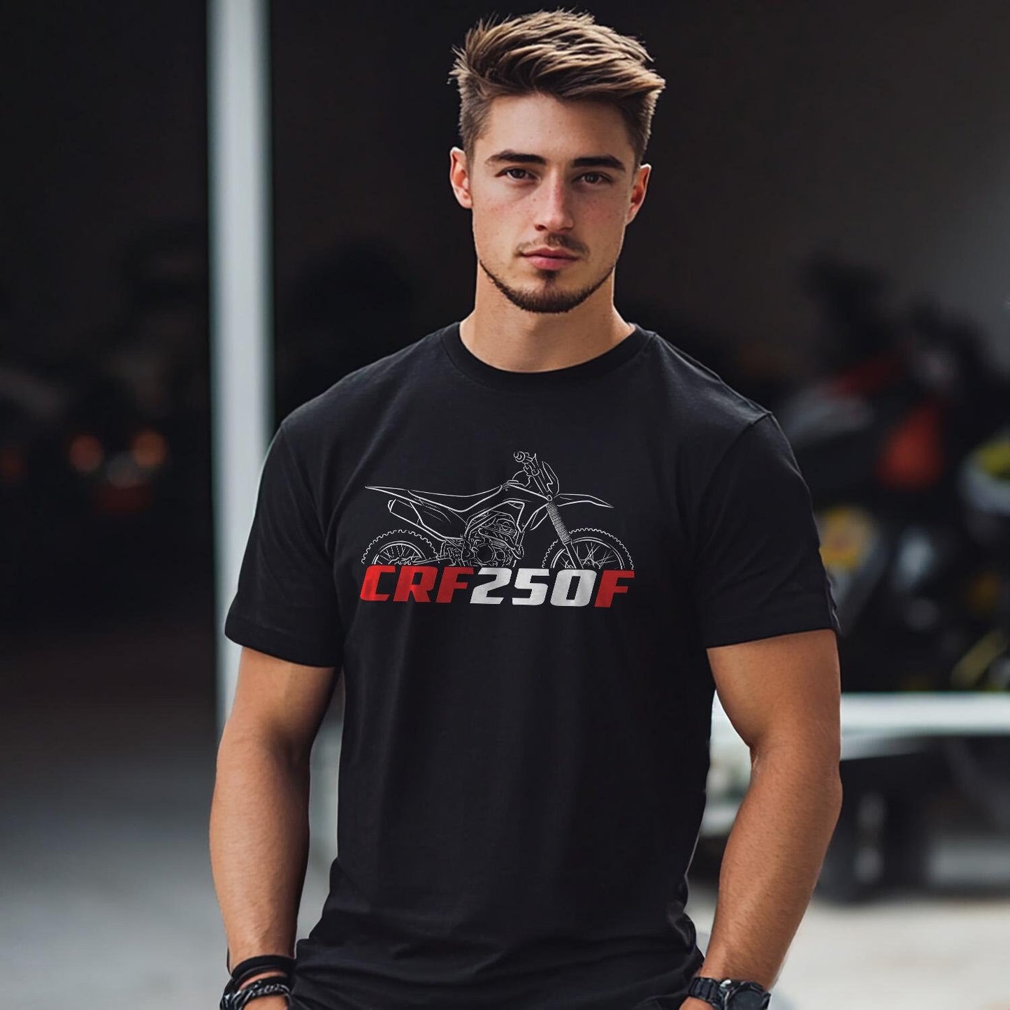 Honda CRF250 | F | M | X & RWE Inspired T-Shirt - Motorcycle Tee Shirt