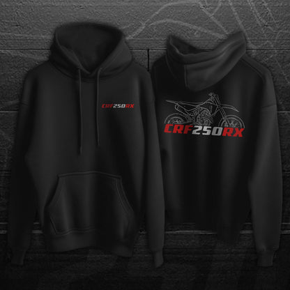 Honda CRF250RX Inspired Hoodie - Motorcycle Sweatshirt