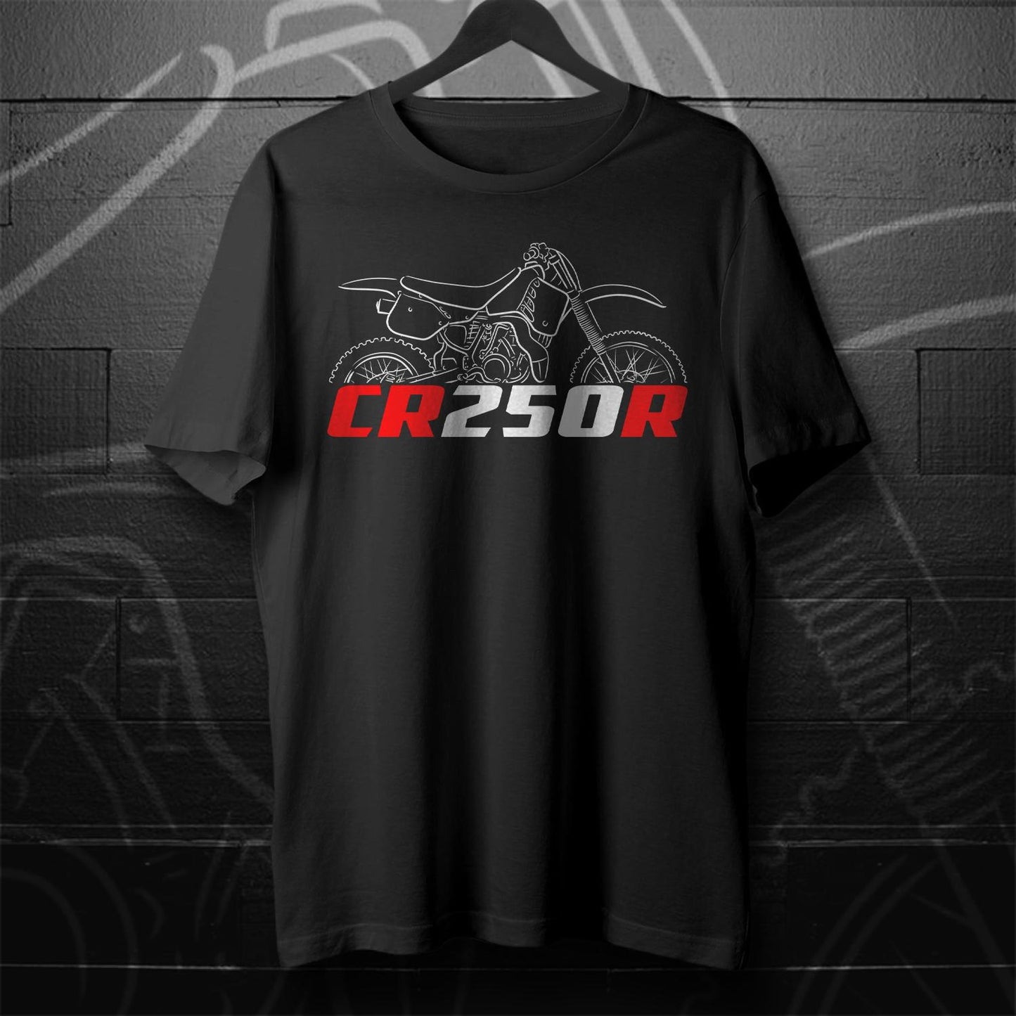 Honda CR250R 1982-89 Inspired T-Shirt - Motorcycle Tee Shirt