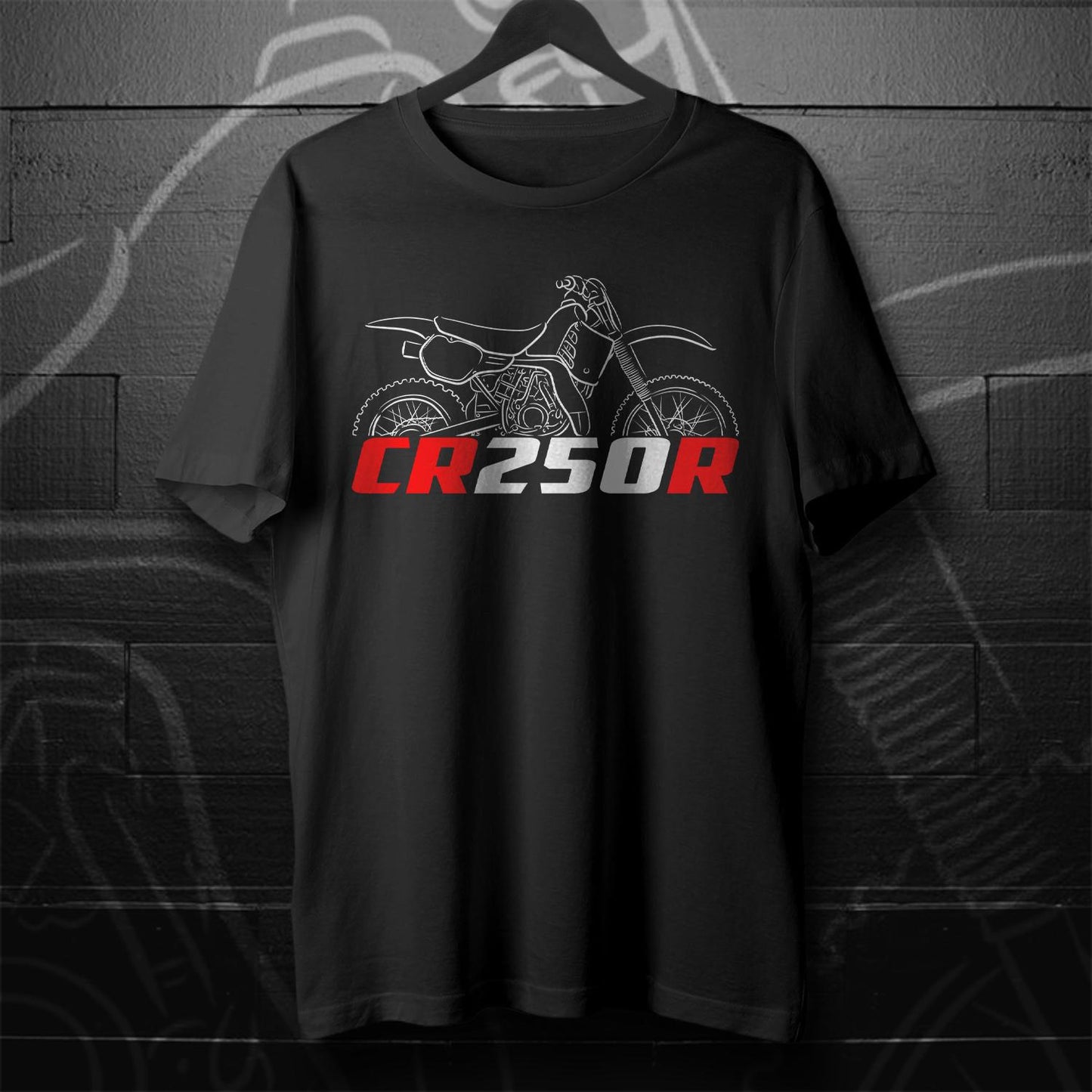 Honda CR250R 1982-89 Inspired T-Shirt - Motorcycle Tee Shirt