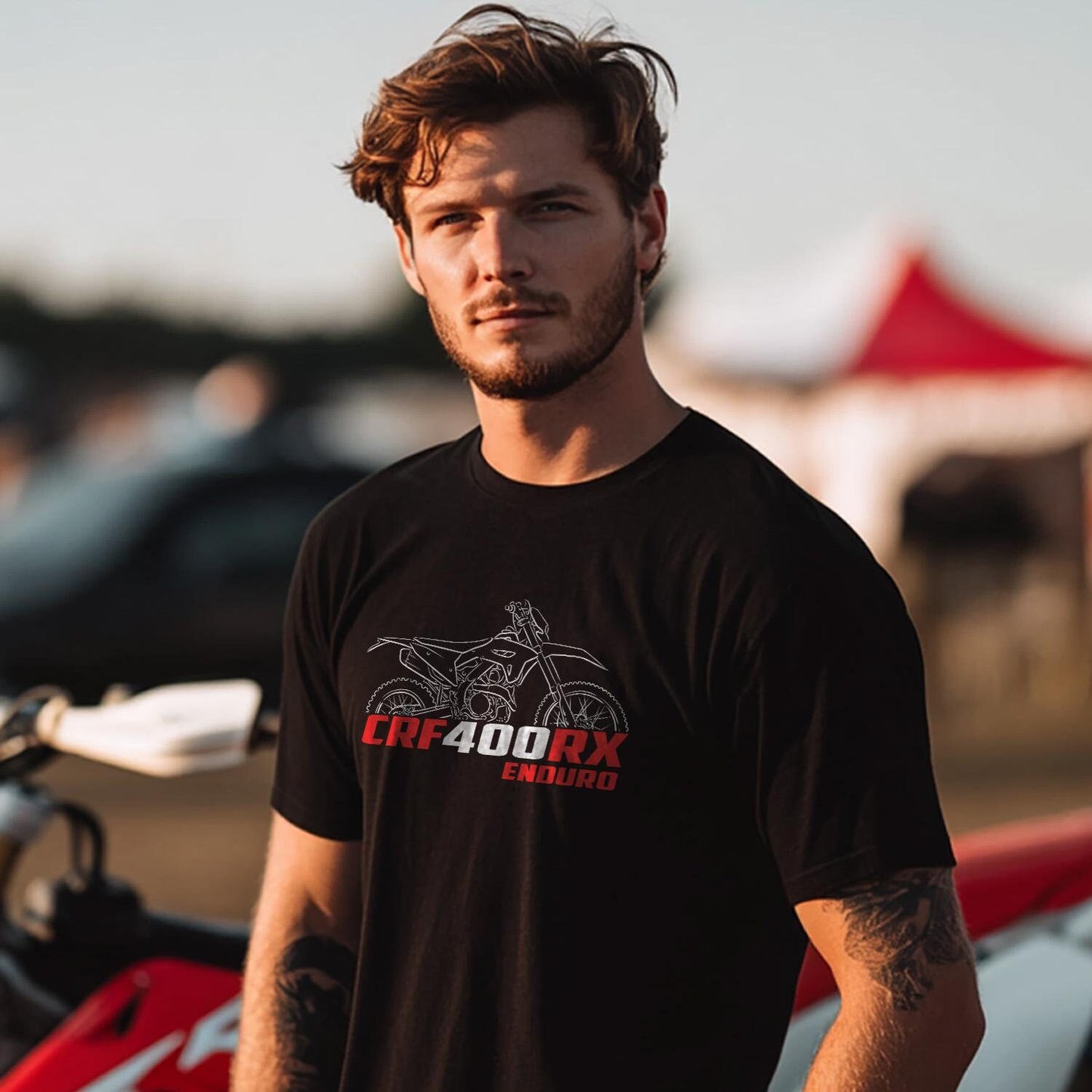 Honda CRF400RX Enduro Inspired T-Shirt - Motorcycle Tee Shirt