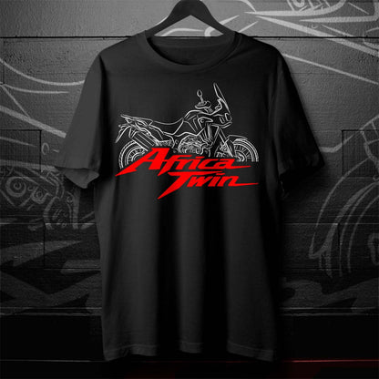 Honda CRF Africa Twin T-Shirt - Motorcycle Tee Shirt for ADV Riders